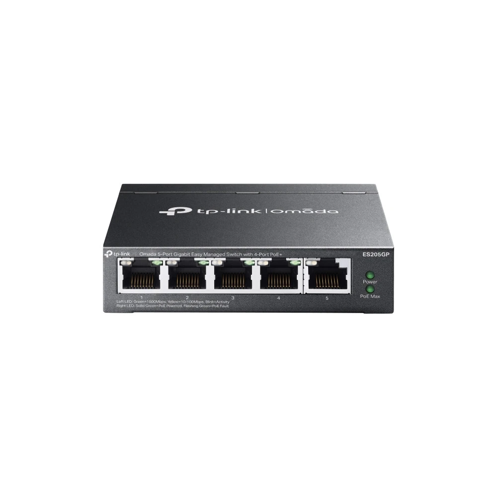 Коммутатор TP-Link ES205GP(UN) 1000 Base-T (1000 мбит/с)