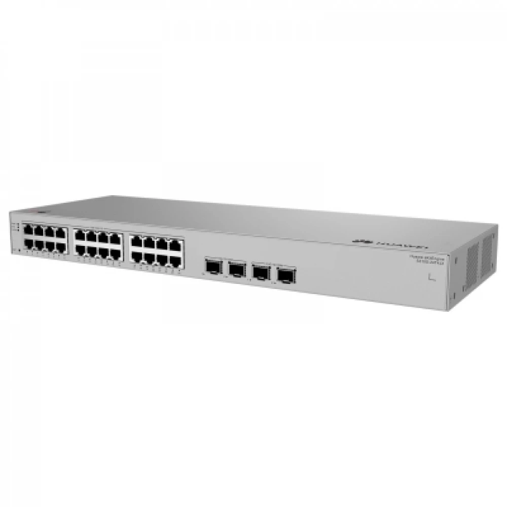 Коммутатор Huawei S310S-24T4JX 1000 Base-T (1000 мбит/с), 2 SFP порта