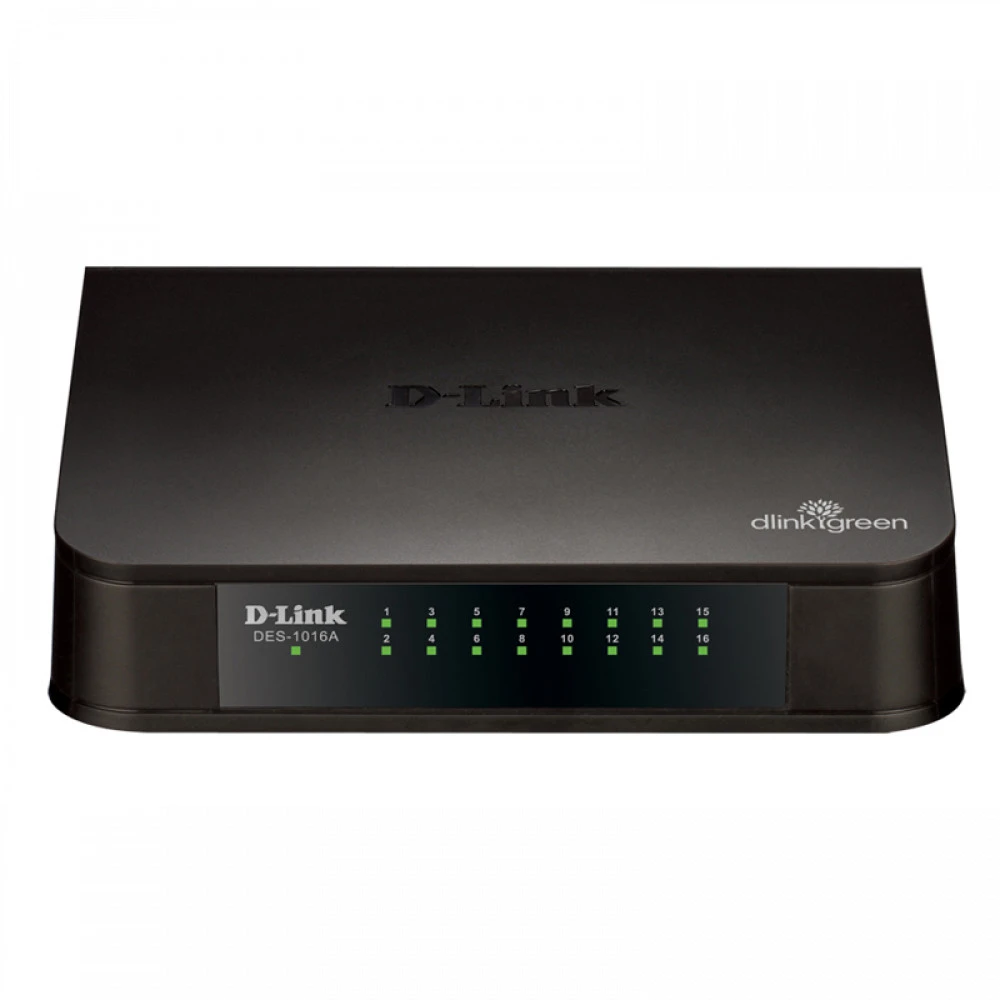 Коммутатор D-link DES-1016A 100 Base-TX (100 мбит/с)