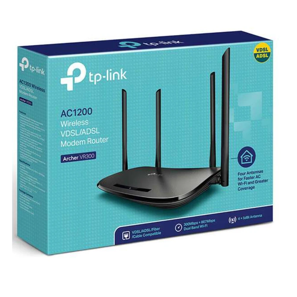 Маршрутизатор для дома TP-Link Archer VR300