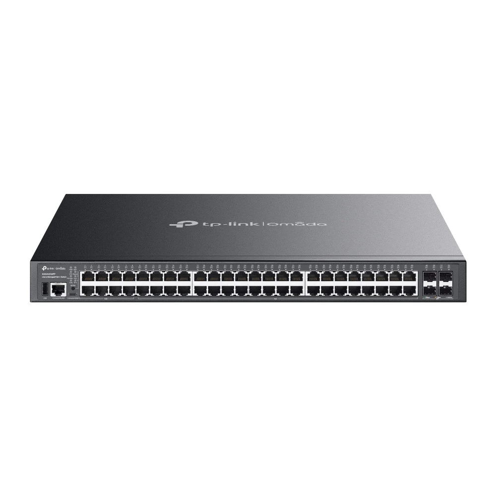 Коммутатор TP-Link SG5452XMPP 1000 Base-T (1000 мбит/с), 4 SFP порта