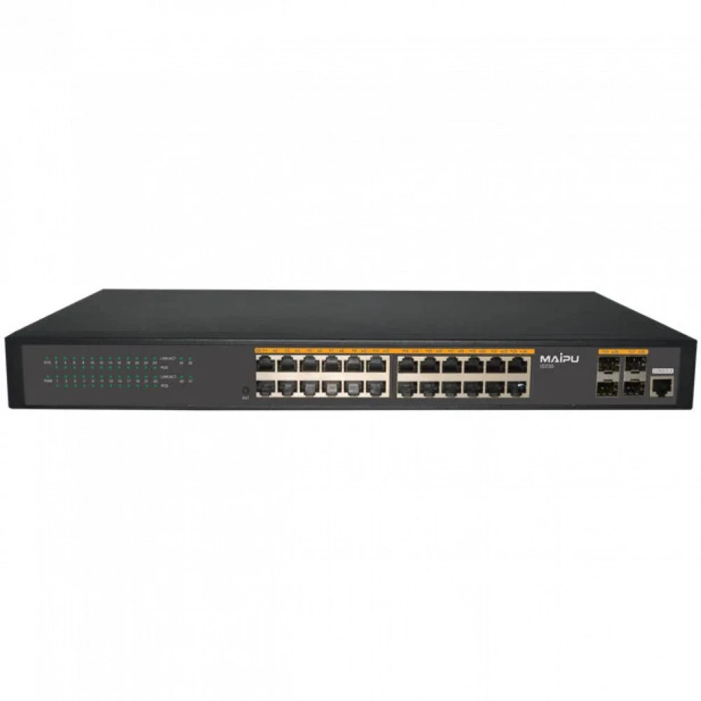 Коммутатор Maipu IS230-28TF-AC 1000 Base-T (1000 мбит/с), 4 SFP порта