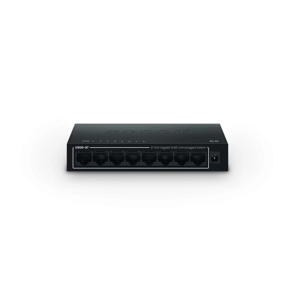 Коммутатор BDCOM S1500-8T 1000 Base-T (1000 мбит/с)