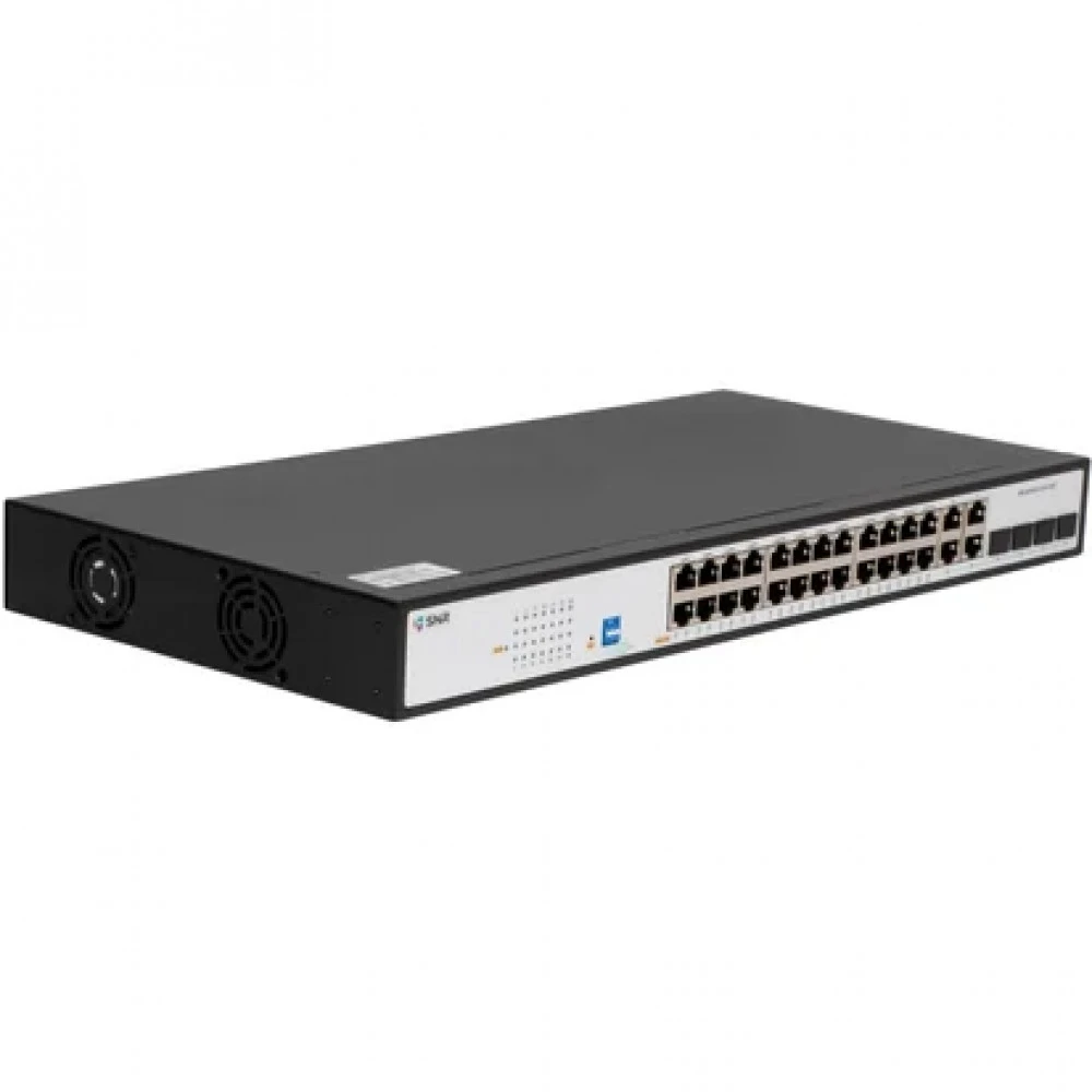 Коммутатор SNR S2300G-24TC-POE SNR-S2300G-24TC-POE 1000 Base-T (1000 мбит/с), 4 SFP порта