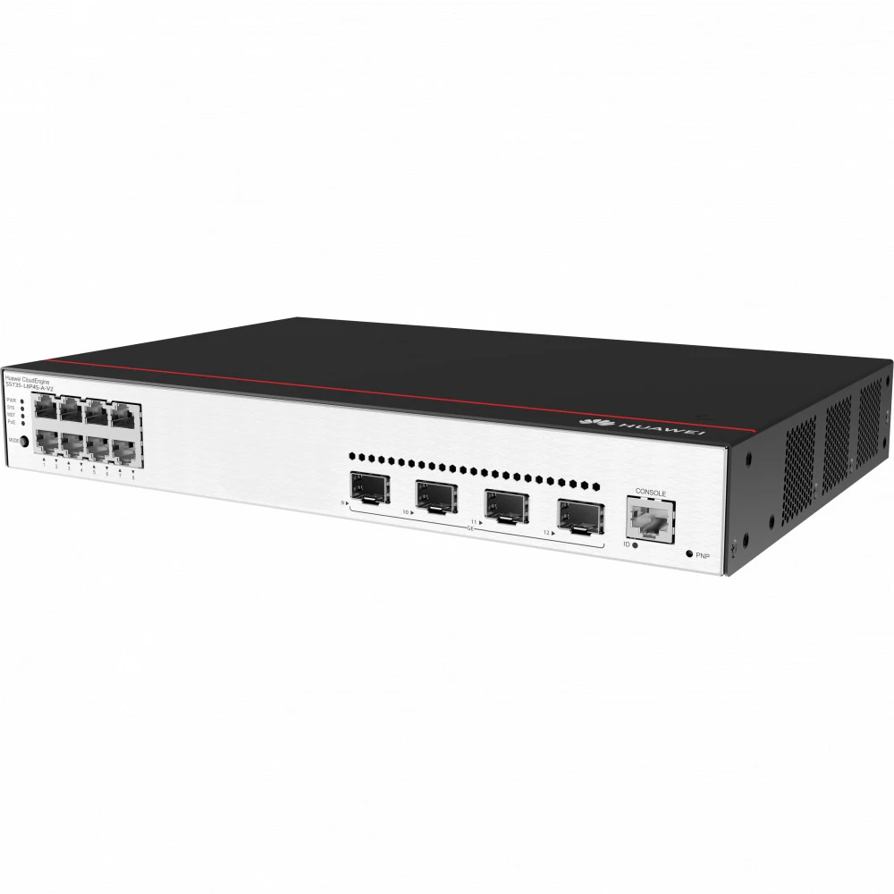Коммутатор Huawei S5735-L8P4S-A-V2 1000 Base-T (1000 мбит/с), 4 SFP порта