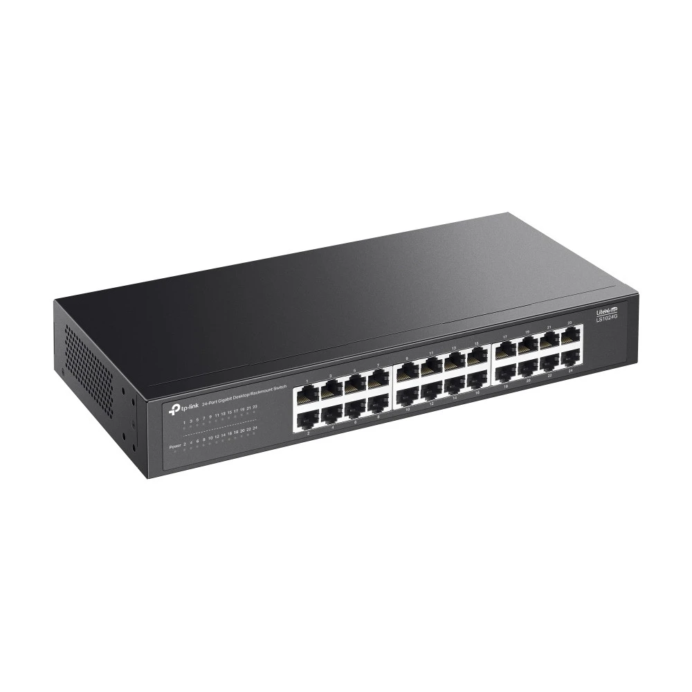 Коммутатор TP-Link LS1024G 1000 Base-T (1000 мбит/с)