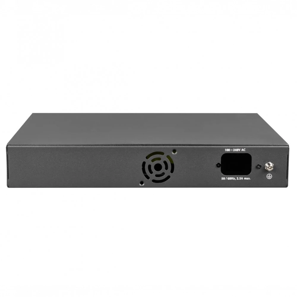 Коммутатор QTECH QSW-3420-10T-POE-AC 1000 Base-T (1000 мбит/с), 2 SFP порта