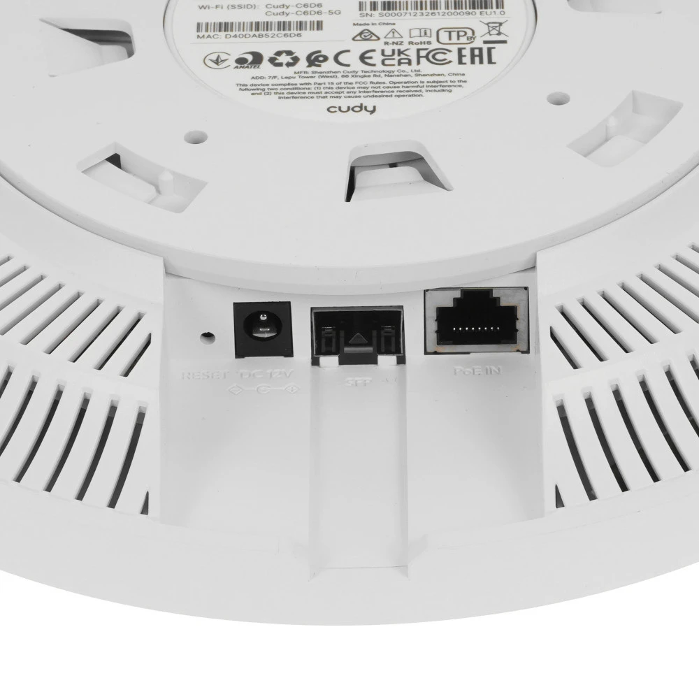 WiFi точка доступа CUDY AP6500