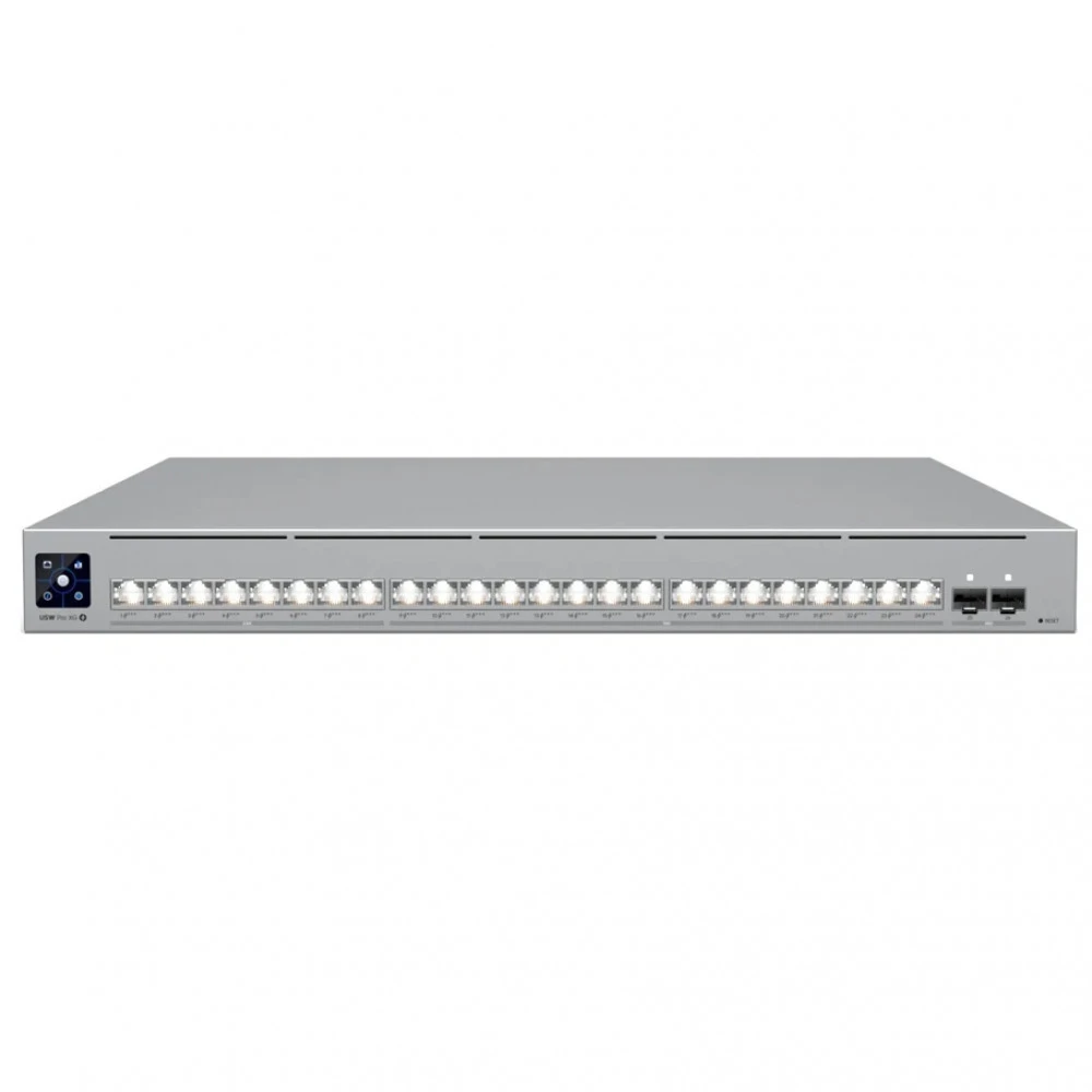 Коммутатор Ubiquiti USW-Pro-XG-24 10 GBase-T (10000 мбит/с), 2 SFP порта