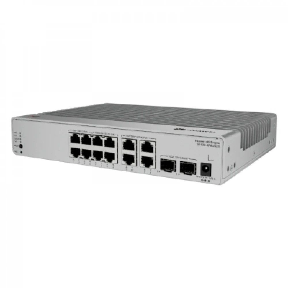 Коммутатор Huawei S310S-8P4UN2X 98012849 2.5 GBase-T (2500 мбит/с), 2 SFP порта