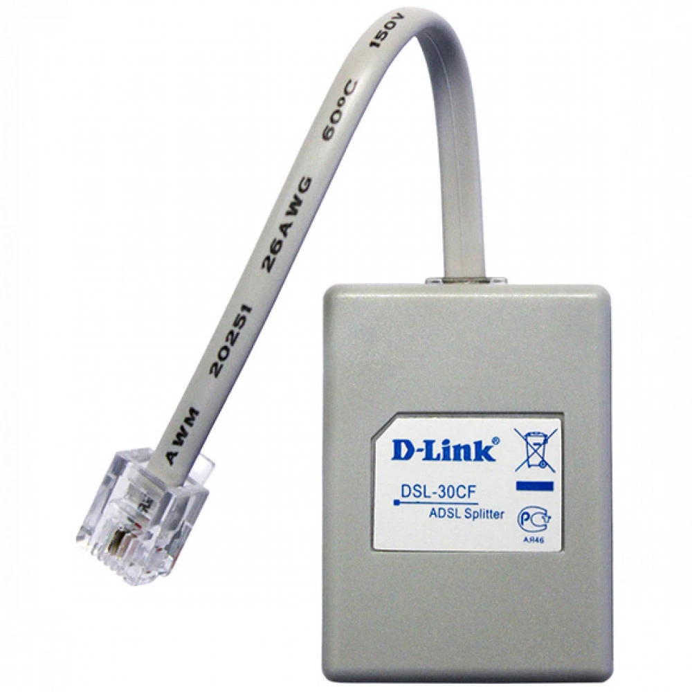 Сетевое устройство D-link DSL-30CF/RS Сплиттер
