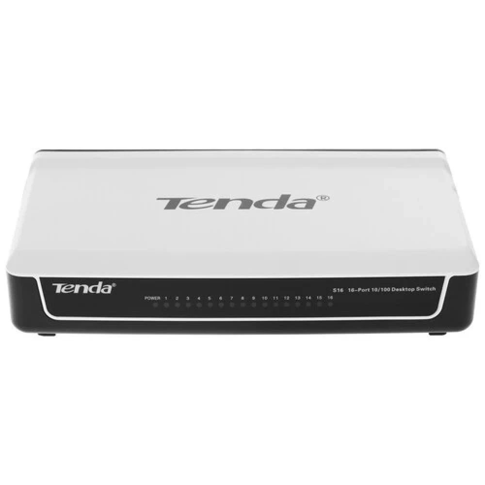 Коммутатор TENDA S16 100 Base-T (100 мбит/с)