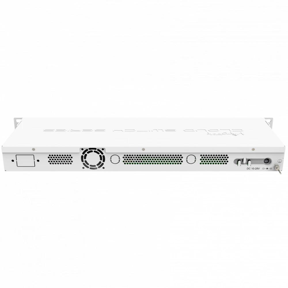 Коммутатор Mikrotik CRS326-24G-2S+RM 1000 Base-TX (1000 мбит/с), 2 SFP порта