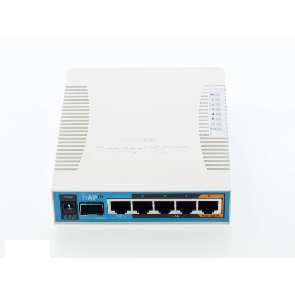 Маршрутизатор Mikrotik RB962UIGS-5HACT2HNT 10/100/1000 Base-TX (1000 мбит/с)