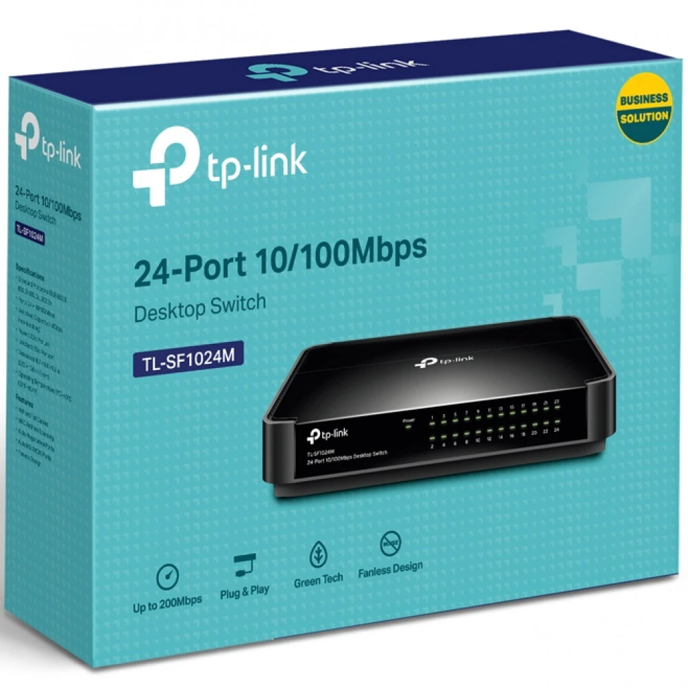Коммутатор TP-Link TL-SF1024M 100 Base-TX (100 мбит/с)