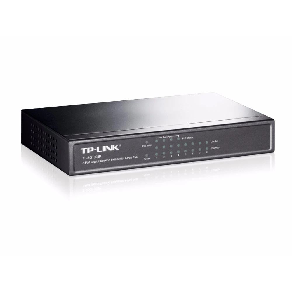 Коммутатор TP-Link TL-SG1008P 1000 Base-TX (1000 мбит/с)