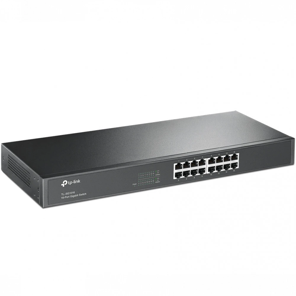 Коммутатор TP-Link TL-SG1016 1000 Base-TX (1000 мбит/с)