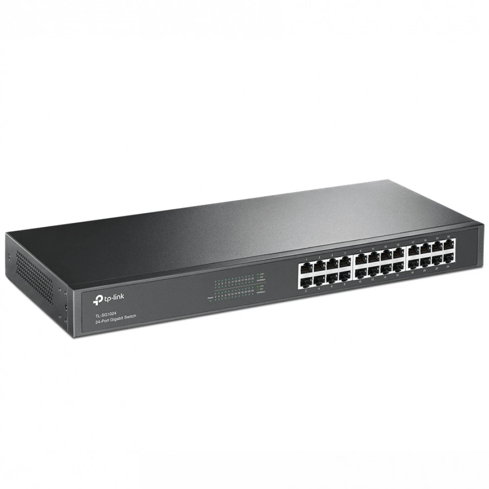 Коммутатор TP-Link TL-SG1024 1000 Base-TX (1000 мбит/с)