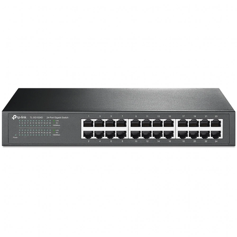 Коммутатор TP-Link TL-SG1024D 1000 Base-TX (1000 мбит/с)
