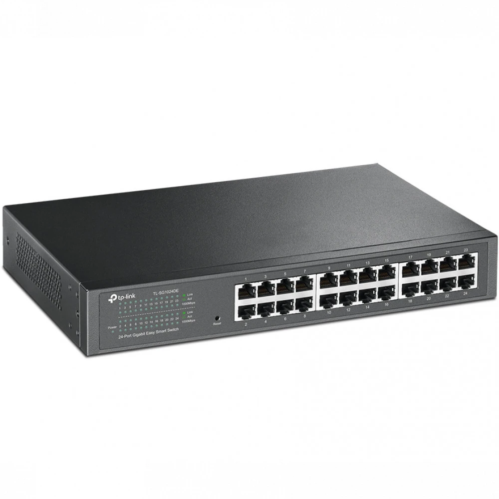 Коммутатор TP-Link Easy Smart TL-SG1024DE 1000 Base-TX (1000 мбит/с)