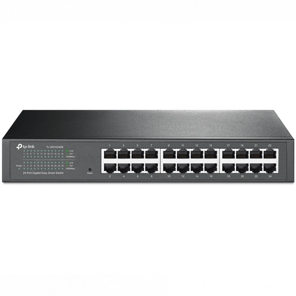 Коммутатор TP-Link Easy Smart TL-SG1024DE 1000 Base-TX (1000 мбит/с)