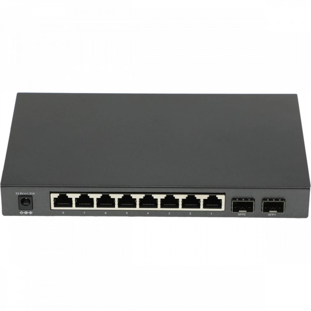 Коммутатор TP-Link TL-SG2210P 1000 Base-TX (1000 мбит/с), 2 SFP порта