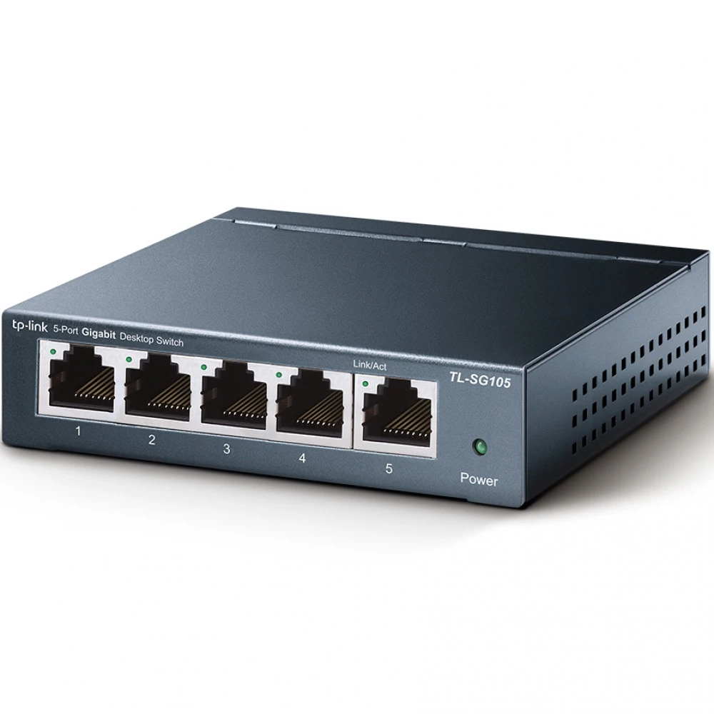 Коммутатор TP-Link TL-SG105 1000 Base-TX (1000 мбит/с)