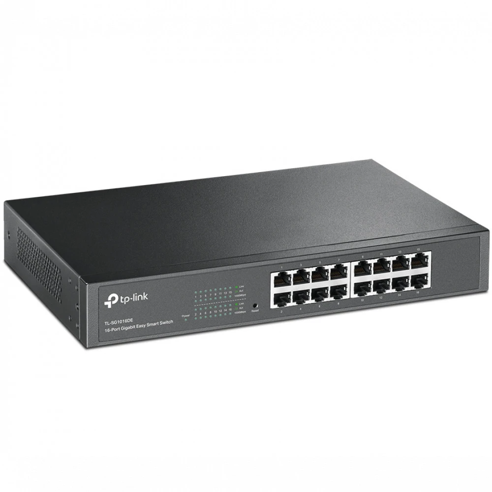Коммутатор TP-Link TL-SG1016DE 1000 Base-TX (1000 мбит/с)