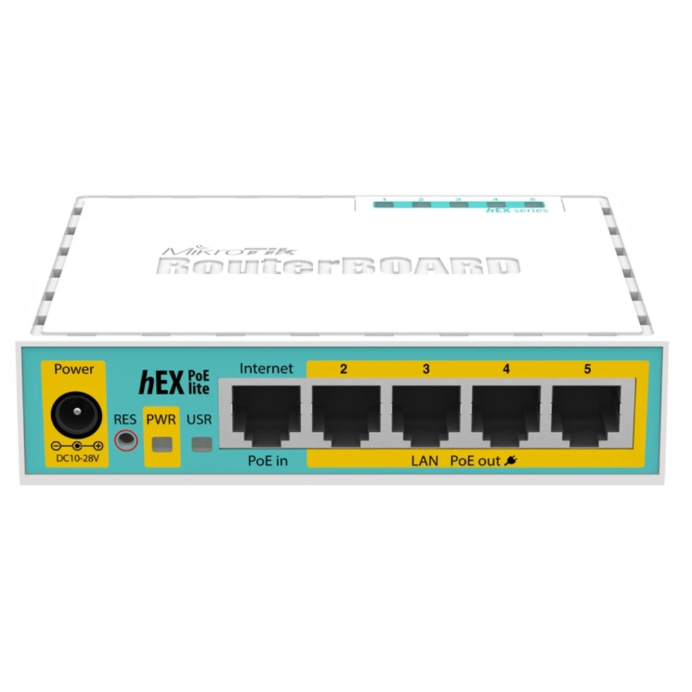 Маршрутизатор Mikrotik RB750UPr2 10/100 Base-TX (100 мбит/с)