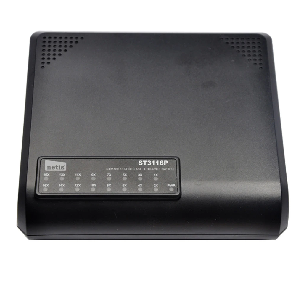 Коммутатор Netis ST3116P 100 Base-TX (100 мбит/с)
