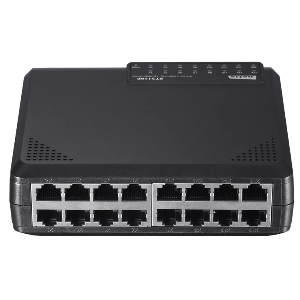Коммутатор Netis ST3116P 100 Base-TX (100 мбит/с)