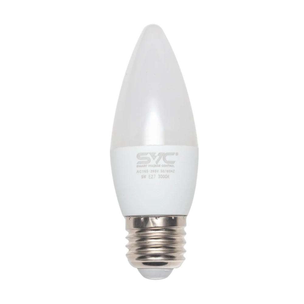 SVC C35-9W-E27-3000K