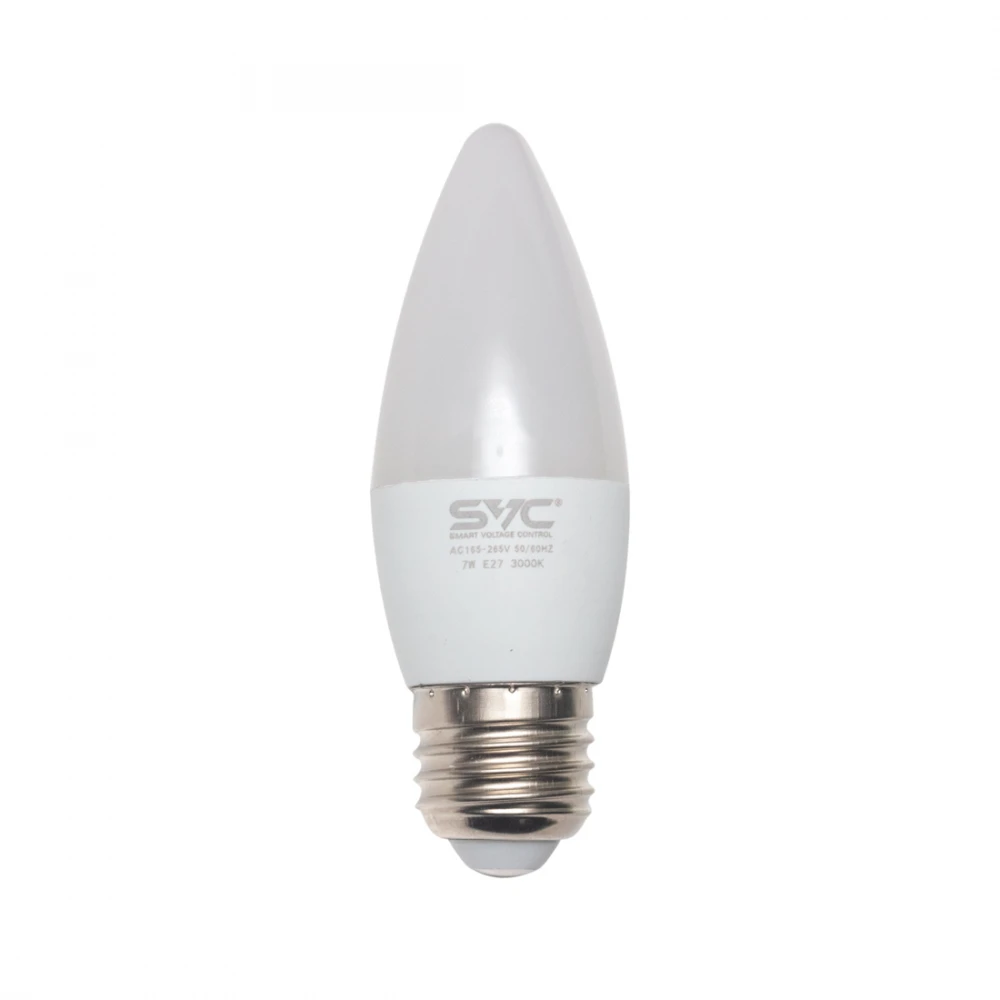 SVC C35-7W-E27-3000K