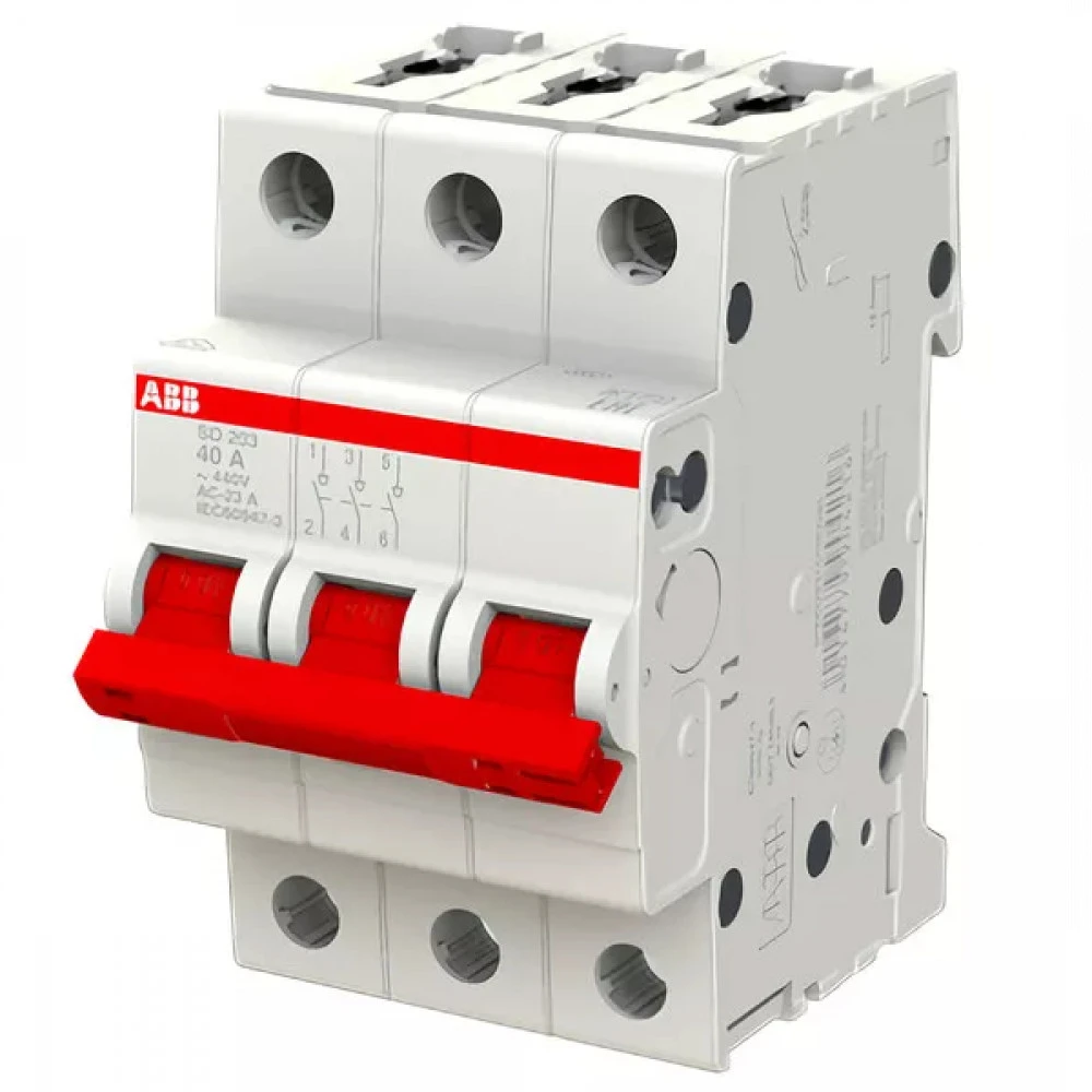 Рубильник ABB SD203/40 2CDD283101R0040 40 А