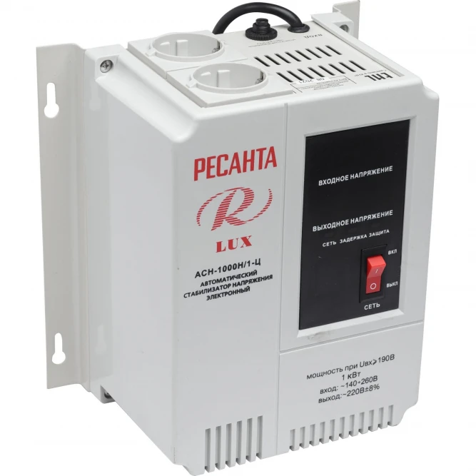Стабилизатор Ресанта АСН-1000Н/1-Ц 63/6/14