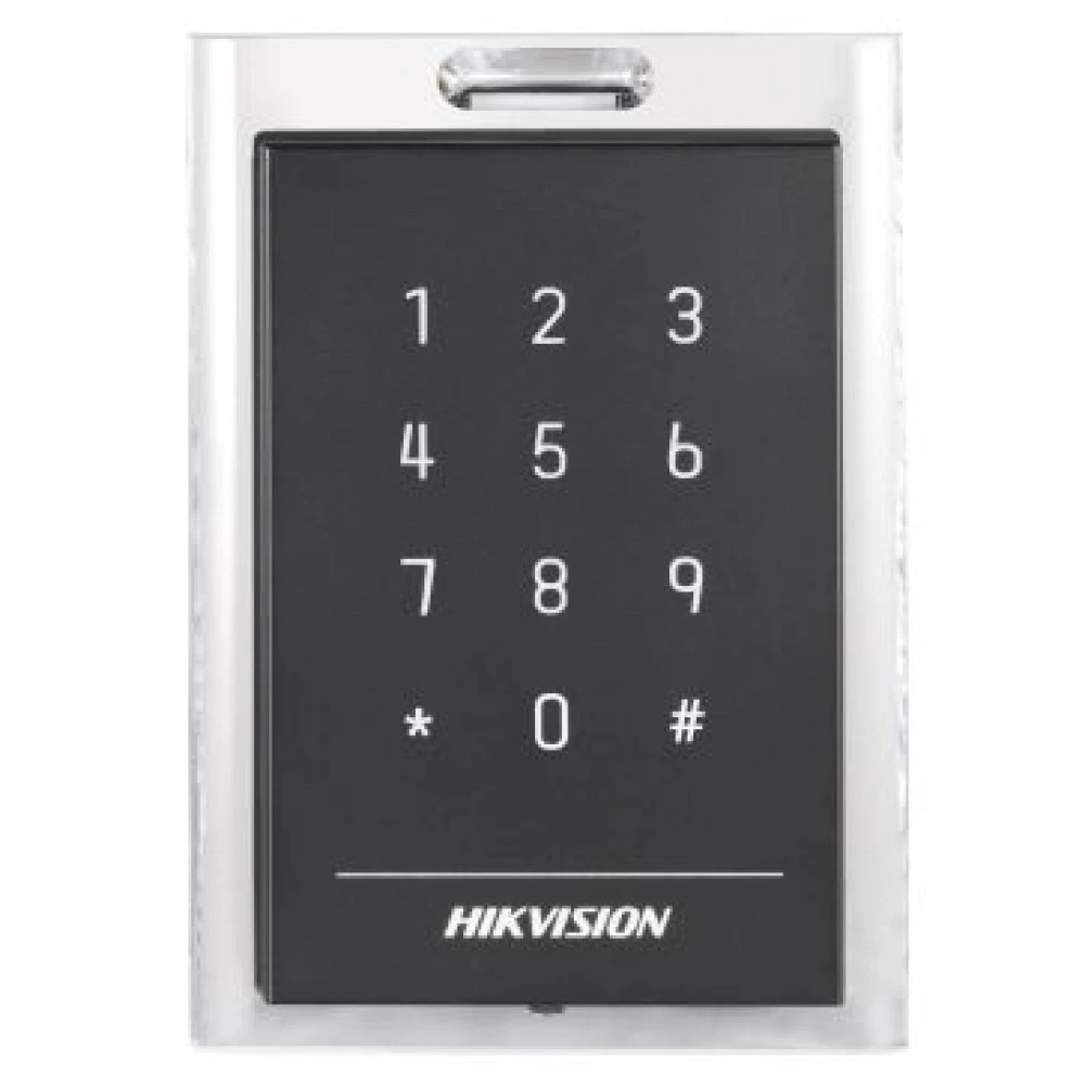 Hikvision Считыватель Mifare карт с сенсорной клавиатурой DS-K1101MK