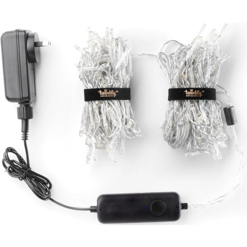 Twinkly Гирлянда Icicle 190 AWW LED Gold Edition TWI190GOP-TEU