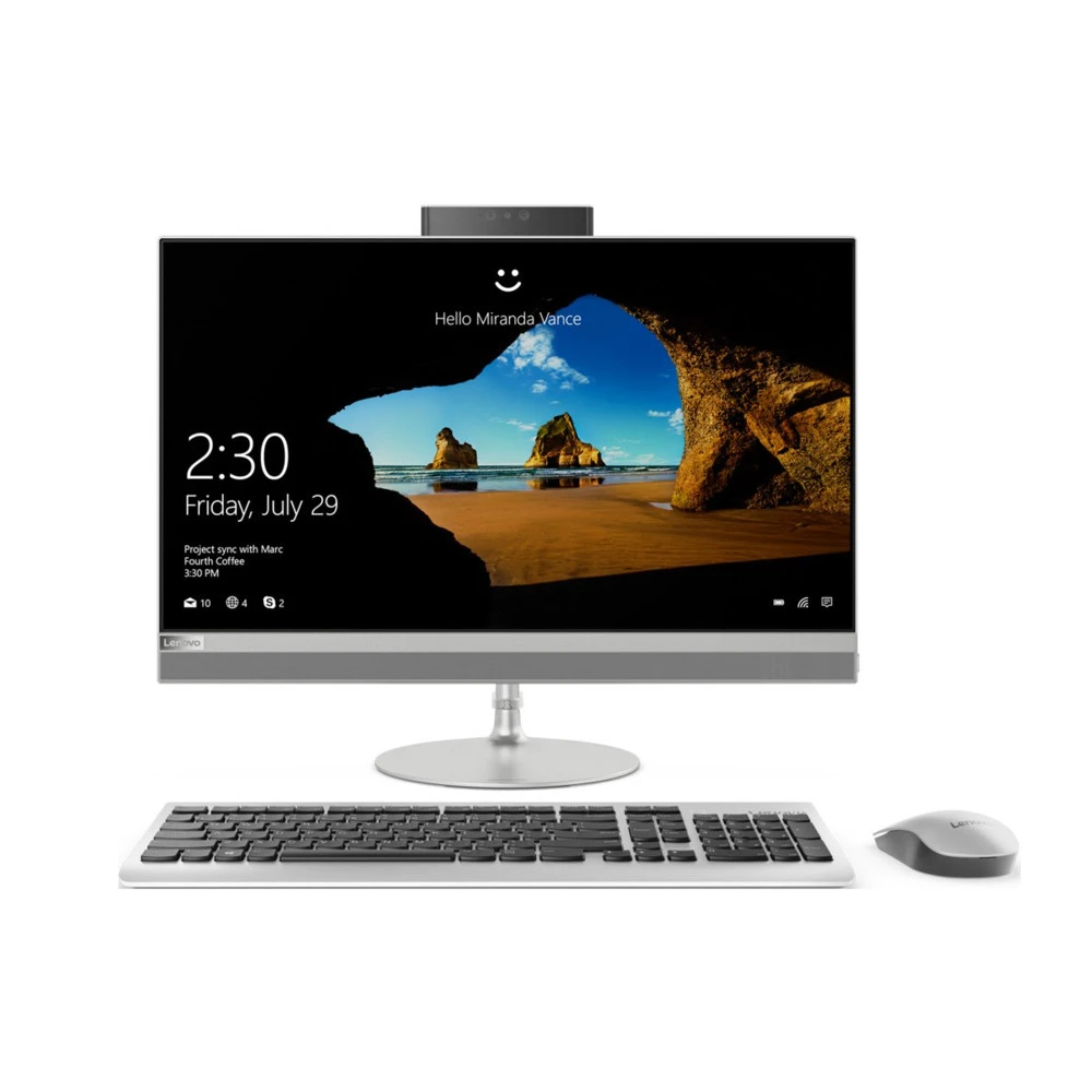 Моноблок Lenovo IdeaCentre 520-24ICB F0DJ00DERK 23.8 ", Intel, Core i3, 8100T, 3.1, 8 Гб, 128 Гб