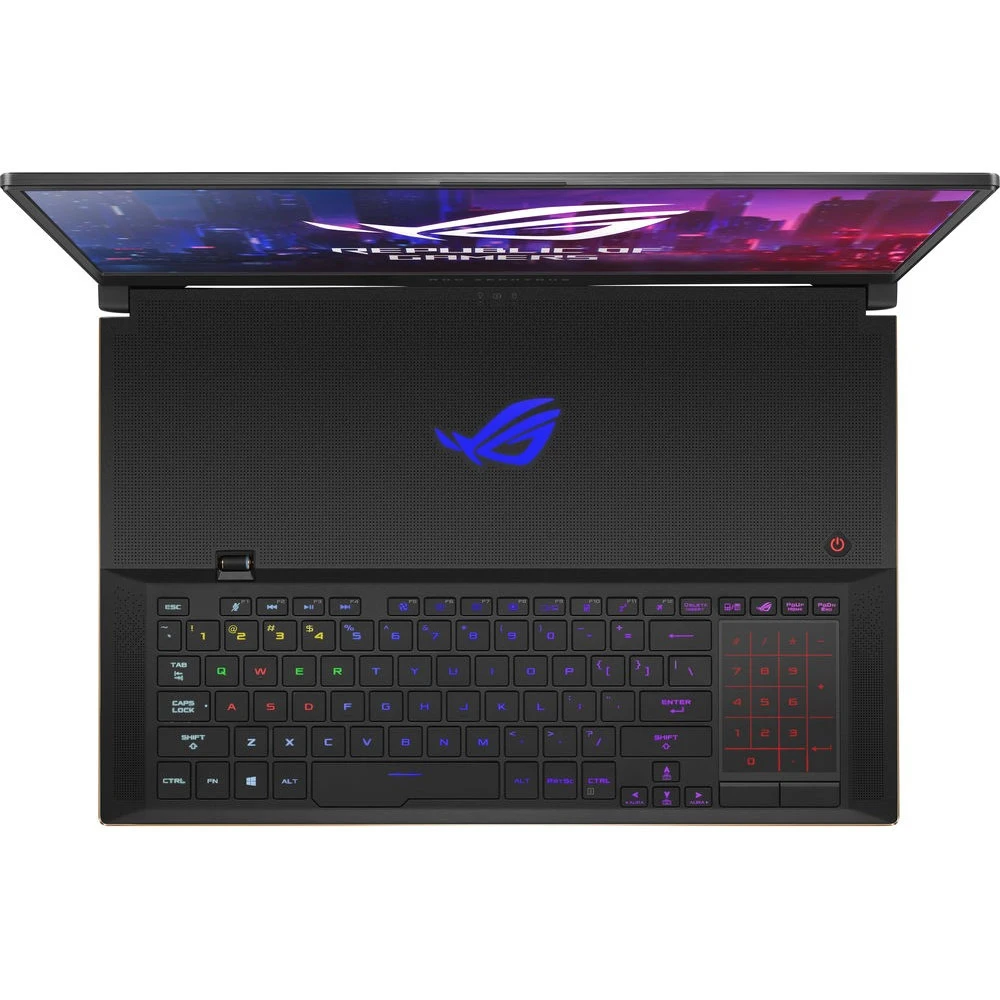 Ноутбук Asus ROG Zephyrus S GX701GW-EV046T 90NR01U1-M00970 17.3 ", FHD 1920x1080 (16:9), Core i7, 16 Гб