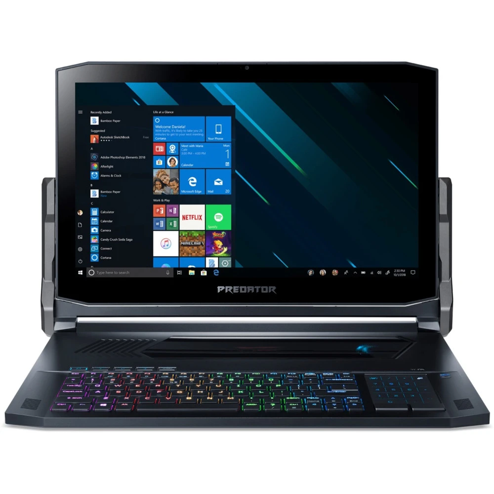 Ноутбук Acer Predator Triton 900 PT917-71-96YH NH.Q4VER.006 17.3 ", 4K Ultra HD 3840x2160 (16:9), Core i9, 32 Гб