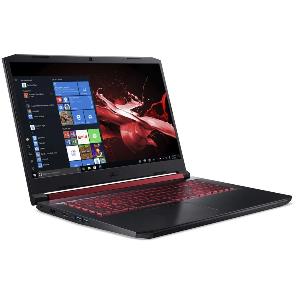 Ноутбук Acer Nitro 5 AN517-51-57NS NH.Q5CER.026 17.3 ", FHD 1920x1080 (16:9), Core i5, 8 Гб