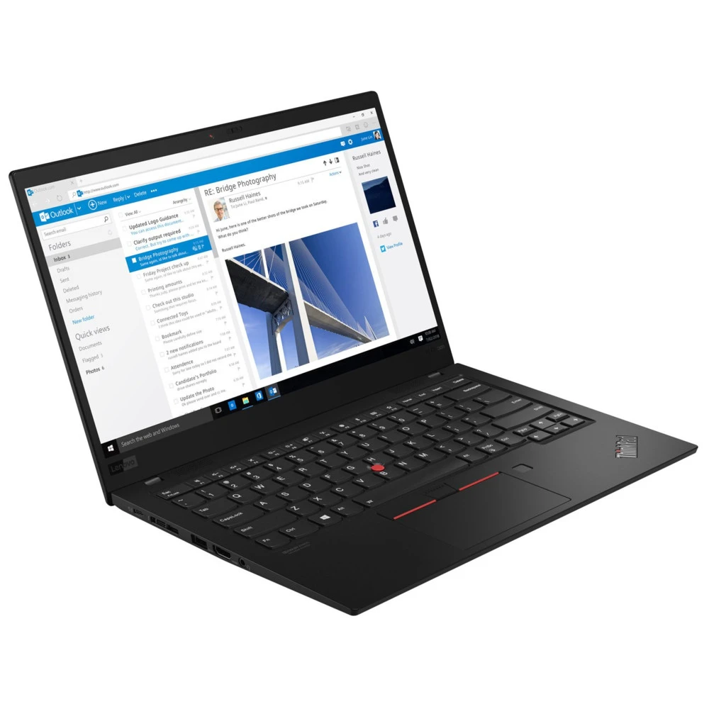 Ноутбук Lenovo ThinkPad X1 Carbon 7th Gen 20QD003DRT 14 ", FHD 1920x1080 (16:9), Core i5, 8 Гб