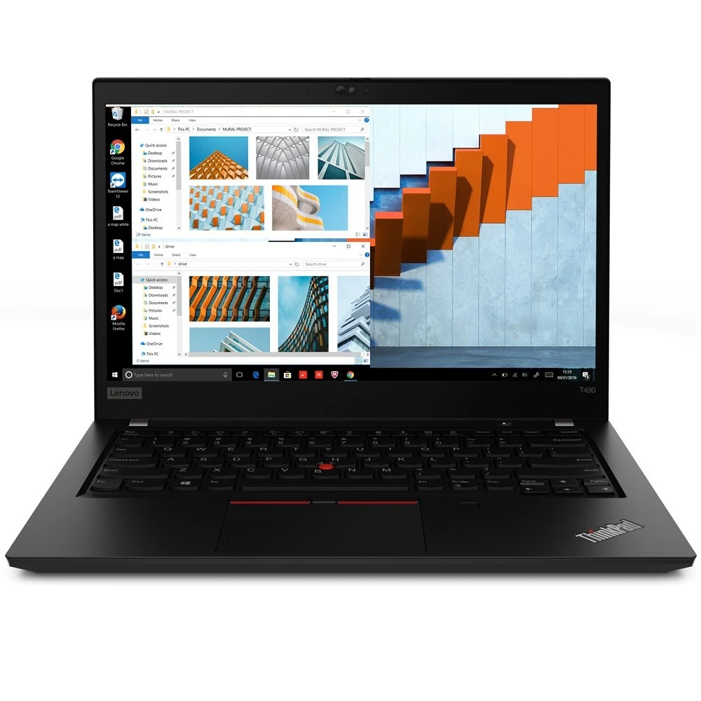 Ноутбук Lenovo ThinkPad T490 20N2004BRT 14 ", FHD 1920x1080 (16:9), Core i5, 16 Гб