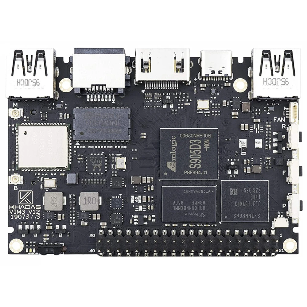 Платформа для ПК Khadas VIM3L HTPC Kit KVIM3-L-005