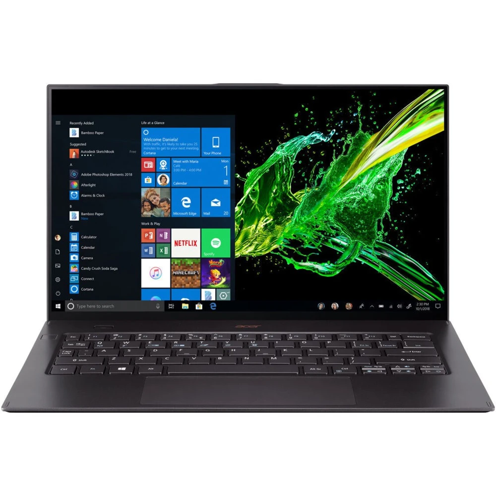 Ноутбук Acer Swift 7 SF714-52T NX.H98ER.009 14 ", FHD 1920x1080 (16:9), Core i7, 16 Гб