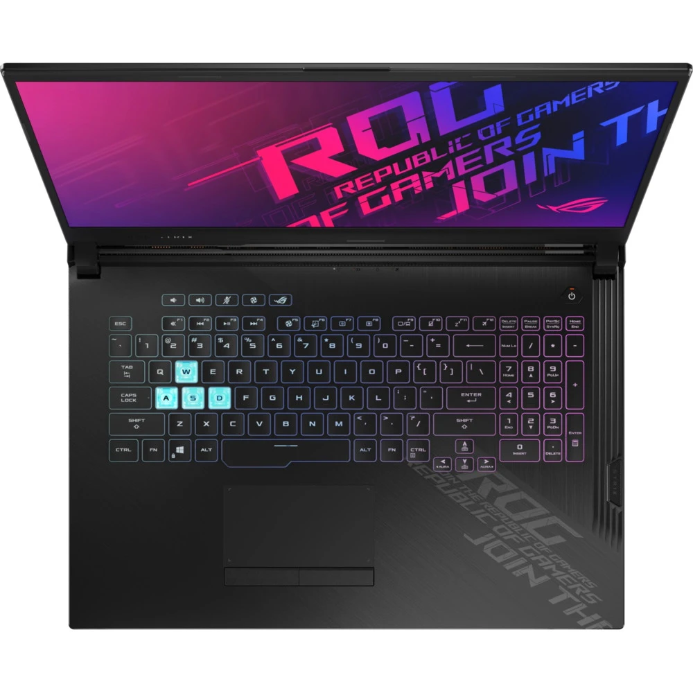 Ноутбук Asus ROG Strix G17 G712LW-EV002 90NR03E1-M00820 17.3 ", FHD 1920x1080 (16:9), Core i7, 16 Гб