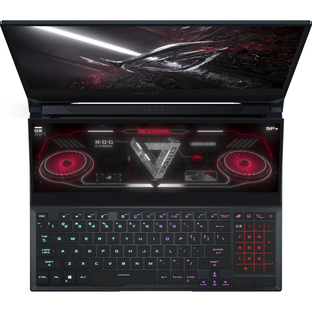 Ноутбук Asus ROG Zephyrus Duo 15 SE GX551QS-HB090R 90NR04N1-M01820 15.6 ", 4K Ultra HD 3840x2160 (16:9), Ryzen 9, 32 Гб