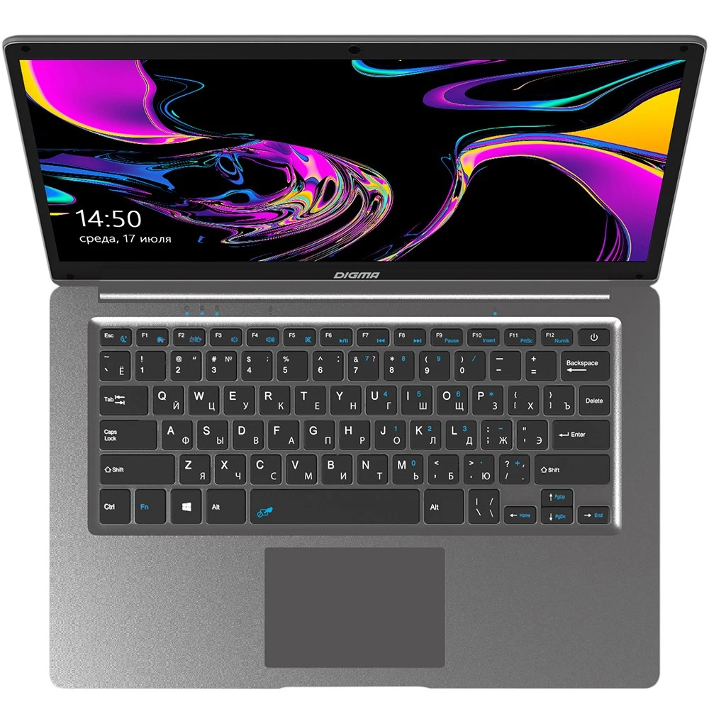 Ноутбук Digma EVE 14 C411 ES4058EW 14.1 ", FHD 1920x1080 (16:9), Celeron, 4 Гб