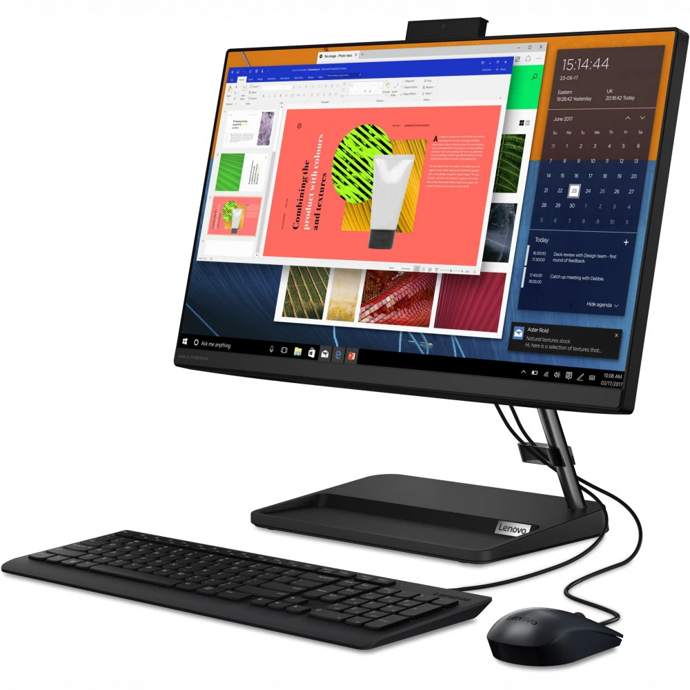 Моноблок Lenovo IdeaCentre 3 24ALC6 F0G1000VRK 23.8 ", AMD, Ryzen 7, 5700U, 1.8, 8 Гб, 256 Гб