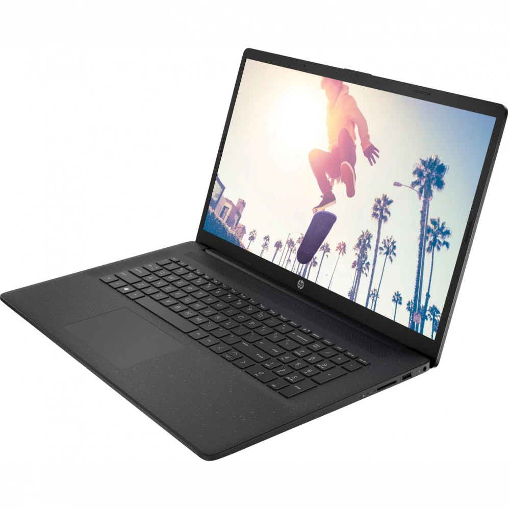 Ноутбук HP 17-cp0070ur 4L5W4EA 17.3 ", HD+ 1600х900 (16:9), Ryzen 3, 4 Гб